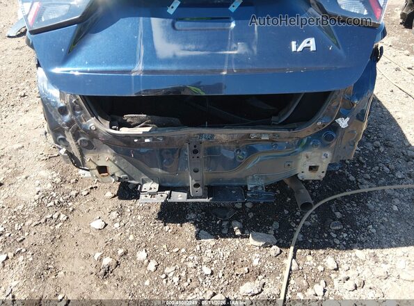 3MYDLBYV9HY162099 2017 TOYOTA YARIS IA Blue Դիմացի տեսք