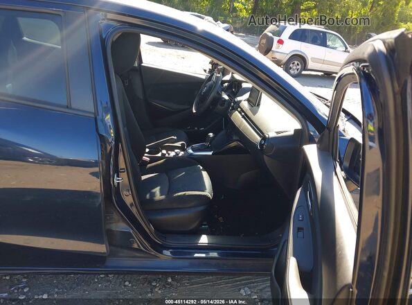 3MYDLBYV9JY306434 2018 TOYOTA YARIS IA Black წინა სალონის ხედი