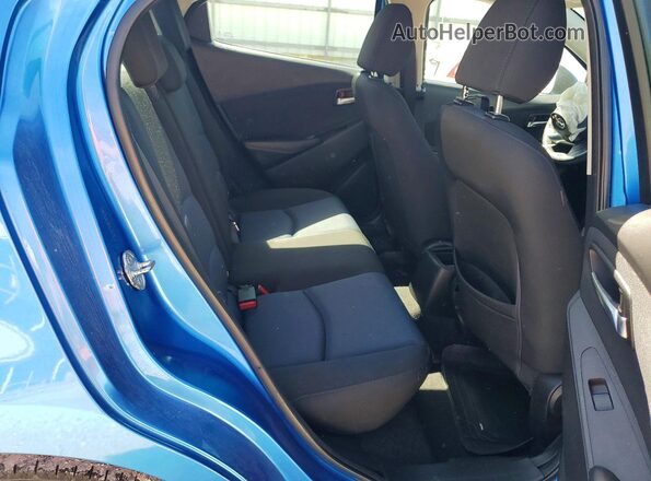 3MYDLBYV9JY313349 2018 TOYOTA YARIS Blue 