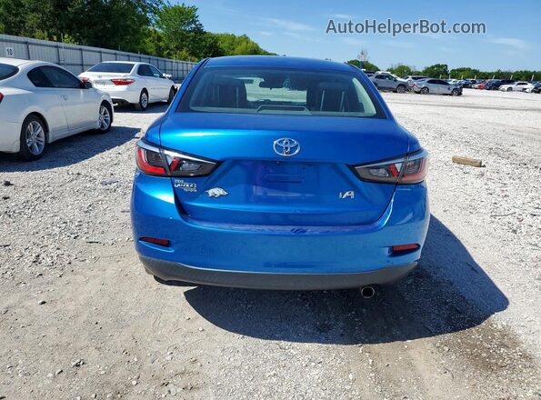 3MYDLBYV9JY313349 2018 TOYOTA YARIS Blue 