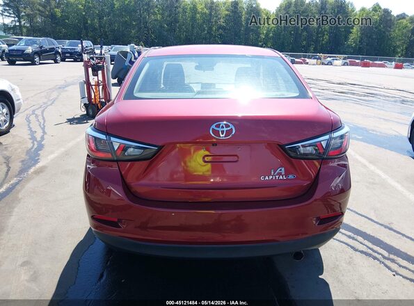 3MYDLBYVXJY308595 2018 TOYOTA YARIS IA Red 
