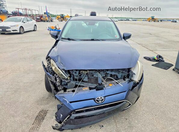3MYDLBYVXJY320603 2018 TOYOTA YARIS Blue წინა ხედი