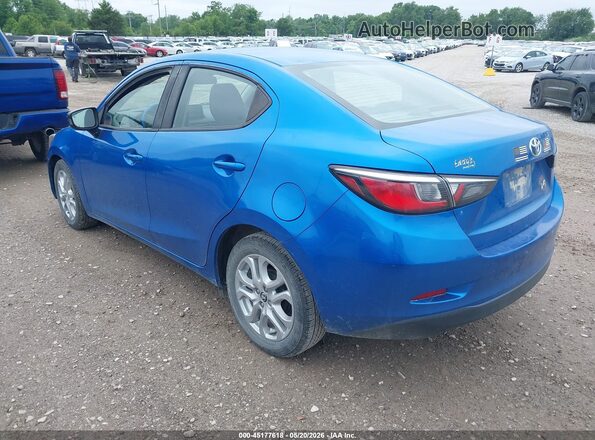 3MYDLBYVXJY323193 2018 TOYOTA YARIS IA Blue უკანა მარცხენა