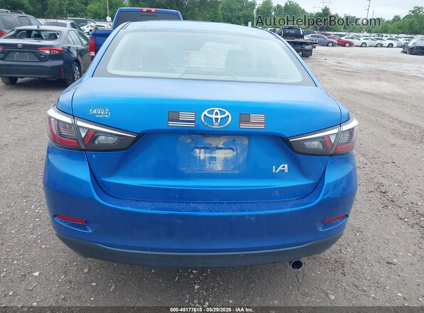 3MYDLBYVXJY323193 2018 TOYOTA YARIS IA Blue 