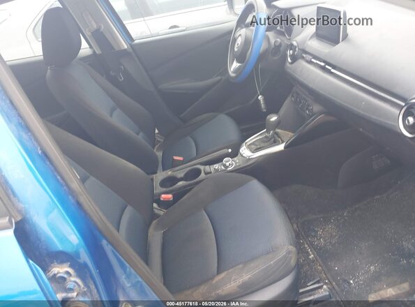 3MYDLBYVXJY323193 2018 TOYOTA YARIS IA Blue წინა სალონის ხედი