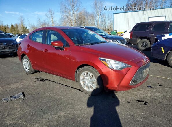 3MYDLBYVXKY505185 2019 TOYOTA YARIS Red Delantero derecho