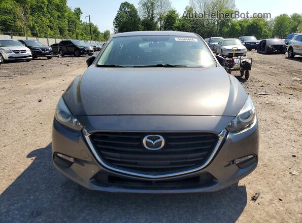 3MZBN1K74HM149088 2017 MAZDA 3 Черный Вид спереди