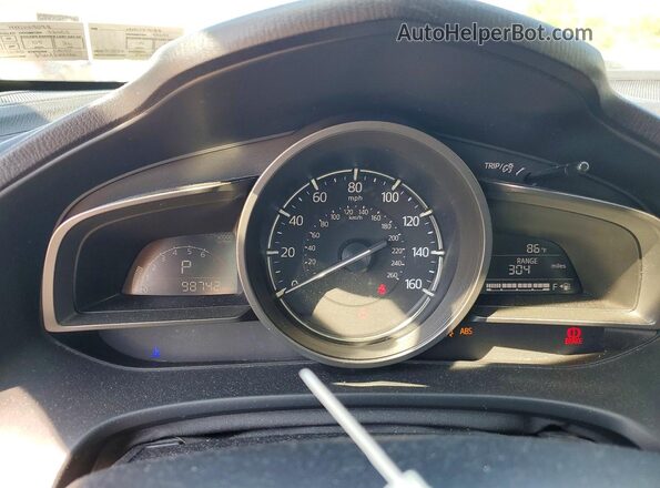 3MZBN1K74HM149088 2017 MAZDA 3 Черный Вид щитка приборов