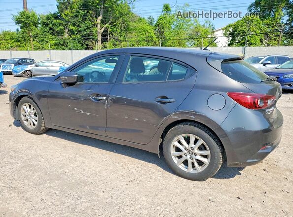 3MZBN1K74HM149088 2017 MAZDA 3 Черный Задняя левая четверть