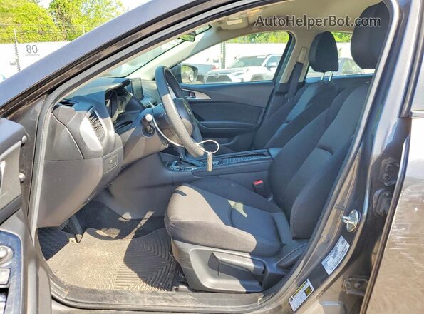 3MZBN1K74HM149088 2017 MAZDA 3 Черный Вид салона спереди