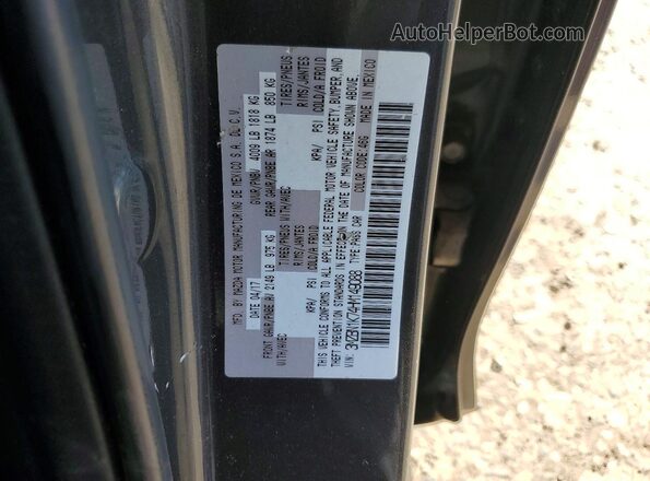 3MZBN1K74HM149088 2017 MAZDA 3 Черный Вид подкапотного пространства