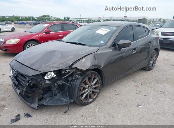 3MZBN1L30JM191128 2018 MAZDA 3 Gray 