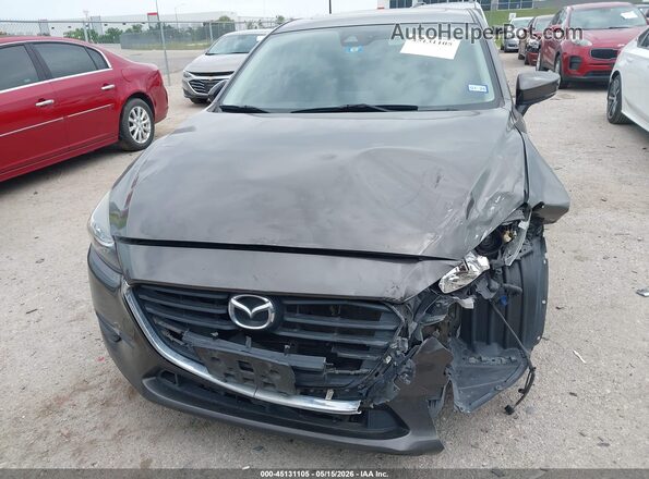 3MZBN1L30JM191128 2018 MAZDA 3 Gray 