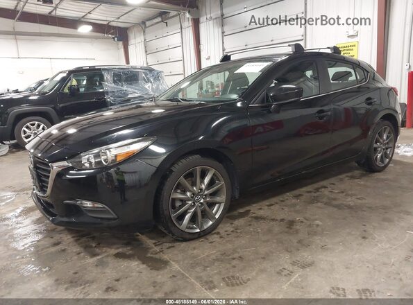 3MZBN1L31JM207496 2018 MAZDA 3 Black Vista tres cuartos delantera izquierda