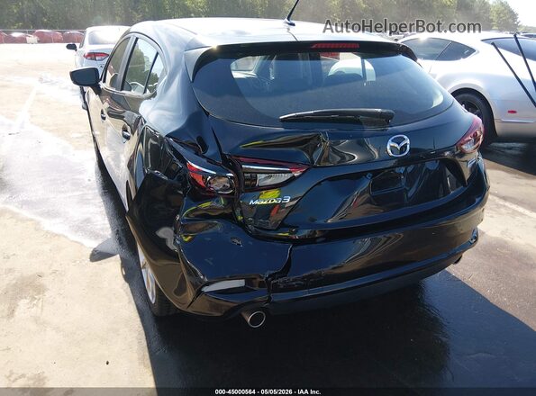 3MZBN1L32JM262457 2018 MAZDA 3 Black Front view