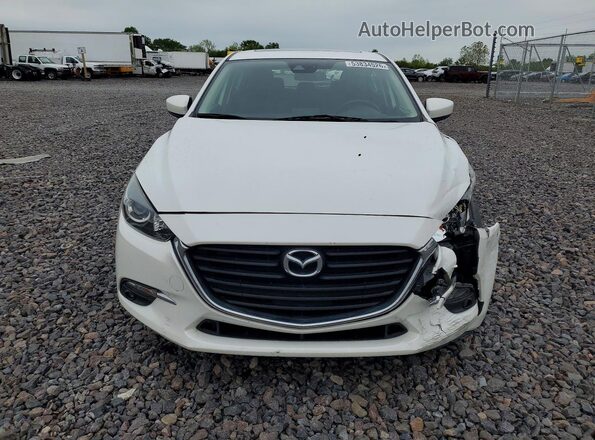 3MZBN1L33JM223991 2018 MAZDA 3 White Front view
