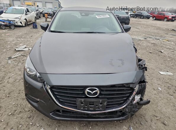 3MZBN1L35JM251792 2018 MAZDA 3 Gray Вид спереду