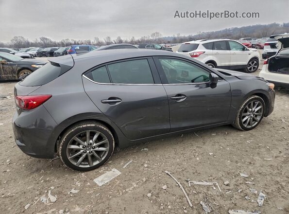 3MZBN1L35JM251792 2018 MAZDA 3 Gray Задня права чверть