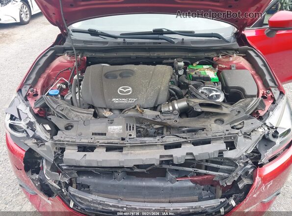 3MZBN1M38JM177251 2018 MAZDA 3 Red Հետևի տեսք