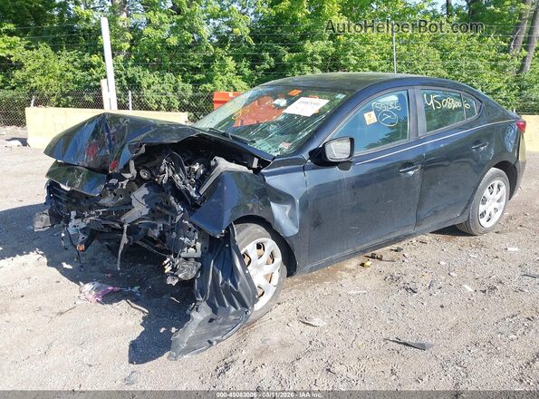 3MZBN1U70HM150736 2017 MAZDA 3 Black Przód lewy