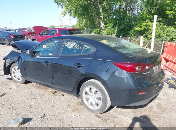 3MZBN1U70HM150736 2017 MAZDA 3 Black Tył lewy