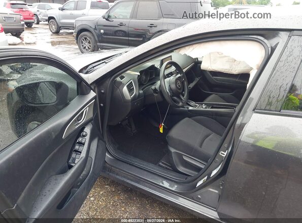 3MZBN1U71HM144203 2017 MAZDA 3 Gray Սալոնի դիմացի տեսք