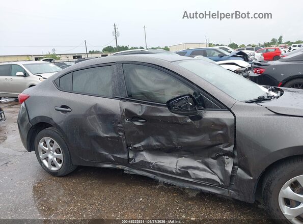 3MZBN1U71HM144203 2017 MAZDA 3 Gray Դիմացի տեսք