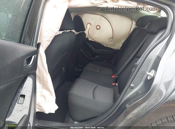 3MZBN1U71HM144203 2017 MAZDA 3 Gray VIN կոդի պիտակի տեսք