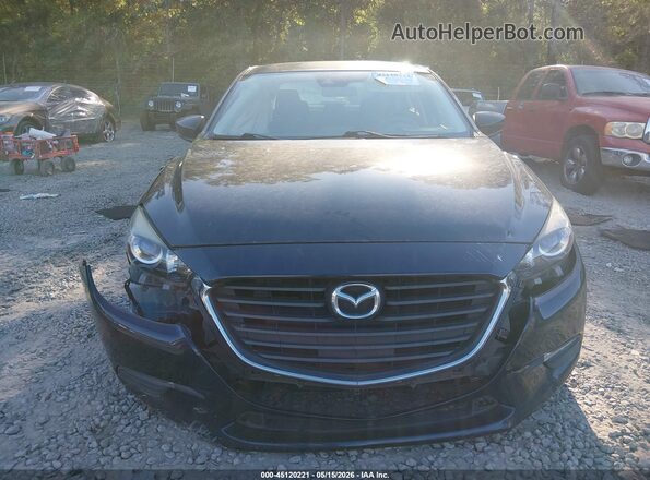 3MZBN1U72JM187129 2018 MAZDA 3 Blue ხელსაწყოთა პანელის ხედი