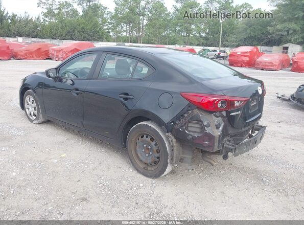3MZBN1U73JM229193 2018 MAZDA 3 Black Trasero izquierdo
