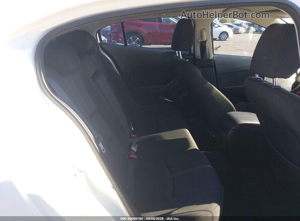 3MZBN1U74JM198357 2018 MAZDA 3 White VIN კოდის სტიკერის ხედი