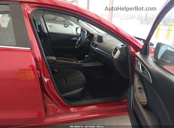 3MZBN1U75JM159096 2018 MAZDA 3 Red Widok wnętrza z przodu