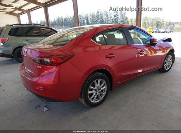 3MZBN1U75JM159096 2018 MAZDA 3 Red Tył prawy