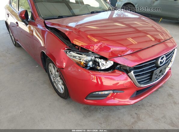 3MZBN1U75JM159096 2018 MAZDA 3 Red Widok z przodu