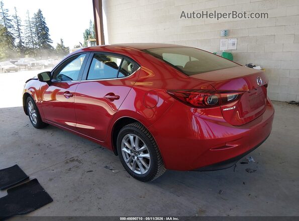 3MZBN1U75JM159096 2018 MAZDA 3 Red Tył lewy