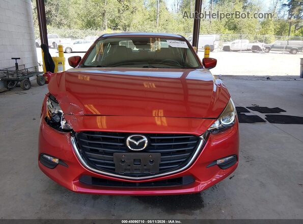 3MZBN1U75JM159096 2018 MAZDA 3 Red Widok zestawu wskaźników