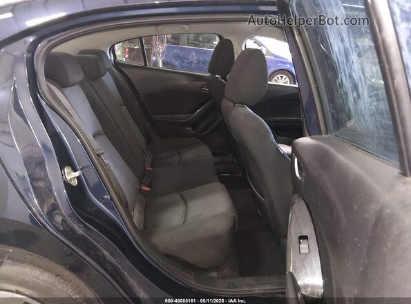 3MZBN1U75JM174133 2018 MAZDA 3 Blue Вид наклейки з VIN-кодом