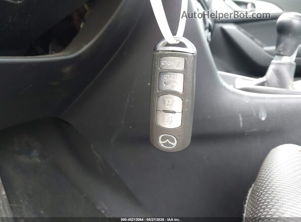 3MZBN1U76HM138896 2017 MAZDA 3 Blue Widok deski rozdzielczej