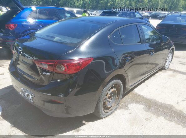 3MZBN1U79JM228551 2018 MAZDA 3 Black Trasero derecho