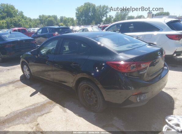 3MZBN1U79JM228551 2018 MAZDA 3 Black Trasero izquierdo