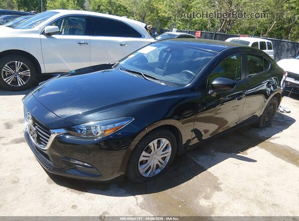 3MZBN1U79JM228551 2018 MAZDA 3 Black Vista tres cuartos delantera izquierda