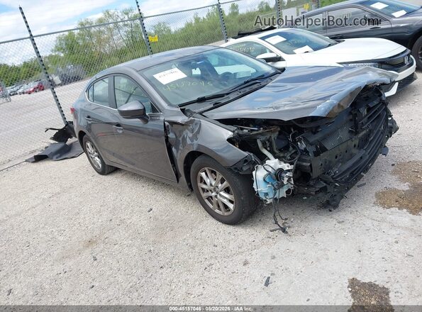3MZBN1U7XHM155104 2017 MAZDA 3 Gray Rear interior view