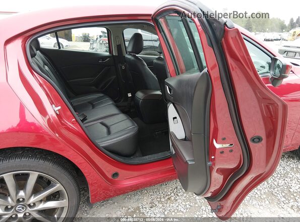3MZBN1V32JM238026 2018 MAZDA 3 Red Vista de la etiqueta del VIN
