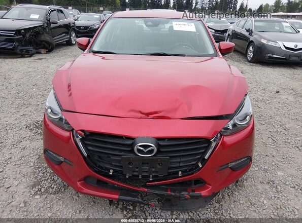 3MZBN1V32JM238026 2018 MAZDA 3 Red Vista del cuadro de instrumentos