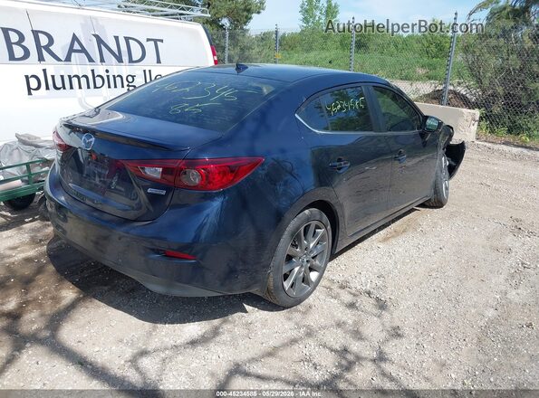 3MZBN1V34JM252073 2018 MAZDA 3 Blue Rear right