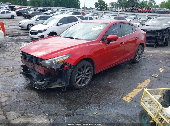 3MZBN1V35JM183040 2018 MAZDA 3 Red Przód lewy