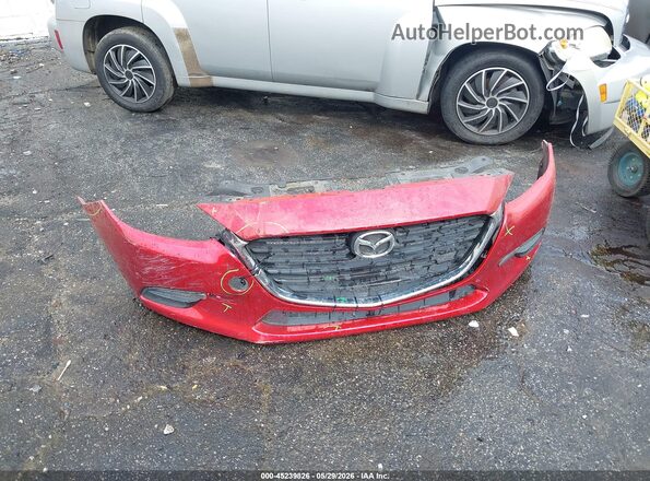 3MZBN1V35JM183040 2018 MAZDA 3 Red Widok zestawu wskaźników