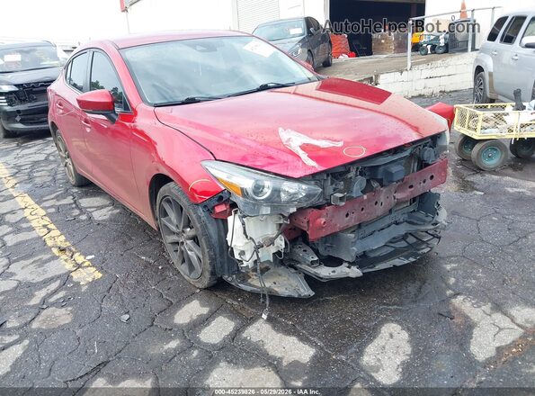 3MZBN1V35JM183040 2018 MAZDA 3 Red Widok z przodu