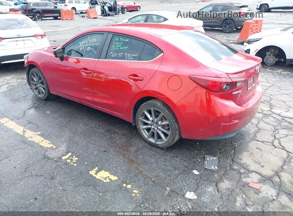 3MZBN1V35JM183040 2018 MAZDA 3 Red Tył lewy