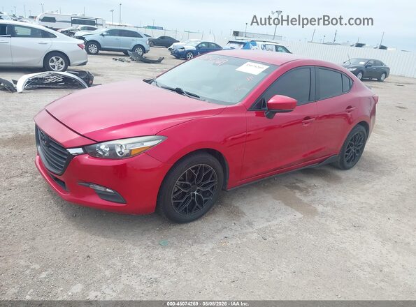 3MZBN1V35JM184799 2018 MAZDA 3 Red სალონის 360-გრადუსიანი ხედი